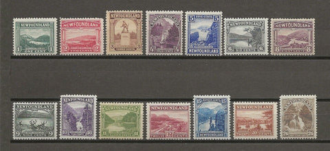 CANADA/NEWFOUNDLAND 1923/24 SG 149/62 MNH Cat £180