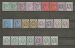 MALAYA/STRAITS SETTLEMENTS 1904/10 SG 127/38a MINT Cat £1350