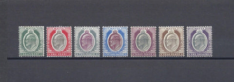 MALTA 1903/04 SG 38/44 MINT Cat £130