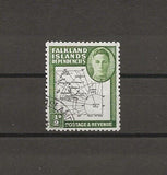 FALKLAND ISLANDS/FALKLAND ISLANDS DEPENDENCIES 1946 SG G1b USED Cat £325. CERT