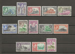 BRITISH SOLOMON ISLANDS 1939/51 SG 60/72 USED Cat £60