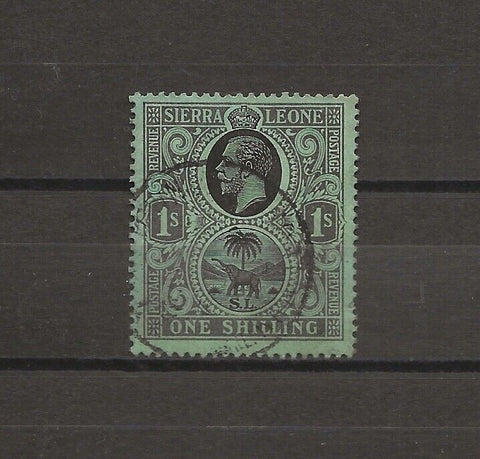 SIERRA LEONE 1912/21 SG 124w USED Cat £60