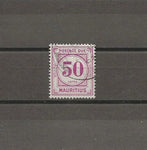 MAURITIUS 1954 SG D6 USED Cat £28