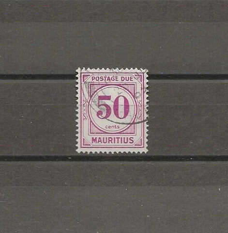 MAURITIUS 1954 SG D6 USED Cat £28