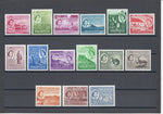 MAURITIUS 1953/58 SG 293/306 MNH Cat £65