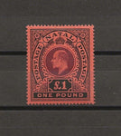 SOUTH AFRICA/NATAL 1908/09 SG 171 MINT Cat £425