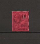 ANTIGUA 1921/29 SG 61 MLH Cat £275