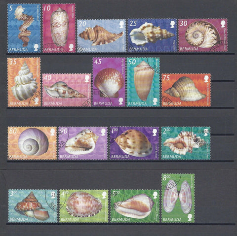 BERMUDA 2002/03 SG 892/909 USED Cat £50