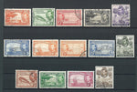 CAYMAN ISLANDS 1938/48 SG 115/26a USED Cat £45