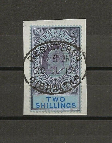 GIBRALTAR 1904/11 SG 72 USED Cat £48