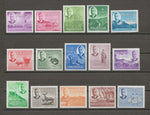 MAURITIUS 1950 SG 276/90 MINT Cat £80