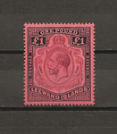 LEEWARD ISLANDS 1921/32 SG 80 MLH Cat £225