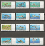 BRITISH INDIAN OCEAN TERRITORY 1994 SG 155/65 MNH Cat £60