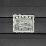 NAURU 1924/48 SG 37a MLH £y32