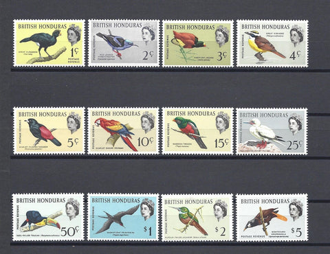 BRITISH HONDURAS 1962 SG 202/13 MNH Cat £95