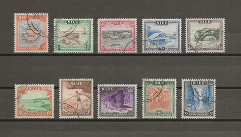 NEW ZEALAND/NIUE 1950 SG 113/22 USED Cat £22