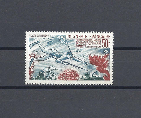 FRENCH POLYNESIA 1965 SG 48 MNH Cat £95