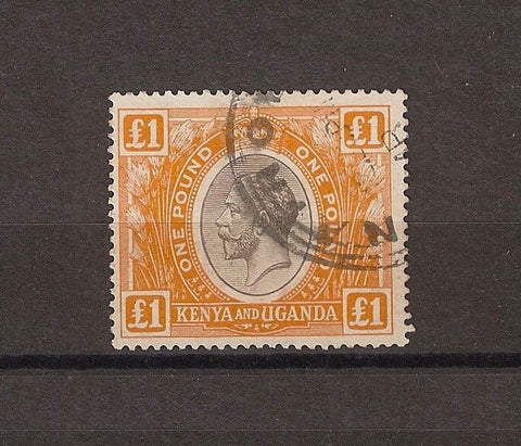 KENYA, UGANDA & TANGANYIKA 1922/27 SG 95 USED Cat £325