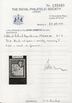 FALKLAND ISLANDS/FALKLAND ISLANDS DEPENDENCIES 1946 SG G1b USED Cat £325. CERT