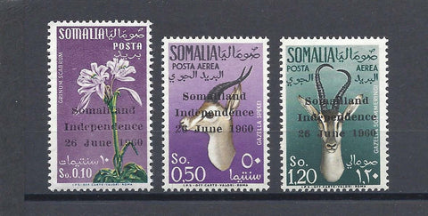 SOMALILAND 1960 SG 353/5 MNH Cat £140