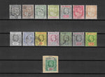 MAURITIUS 1910 SG 181/95 USED Cat £500