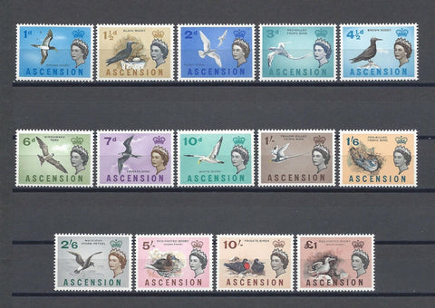 ASCENSION 1963 SG 70/83 MNH Cat £60