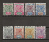 SEYCHELLES 1890/92 SG 1/8 MINT Cat £190