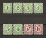 FIJI 1940 SG D11/18 MNH Cat £140