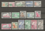 ZANZIBAR 1961 SG 373/88 USED Cat £100